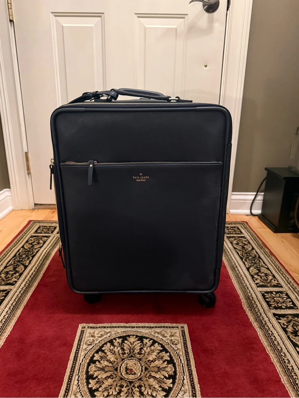 Kate Spade Bon Voyage Navy Rolling Carry-On Spinner